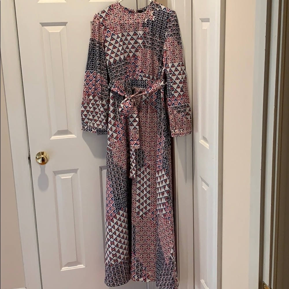 Patterned Maxi Dress